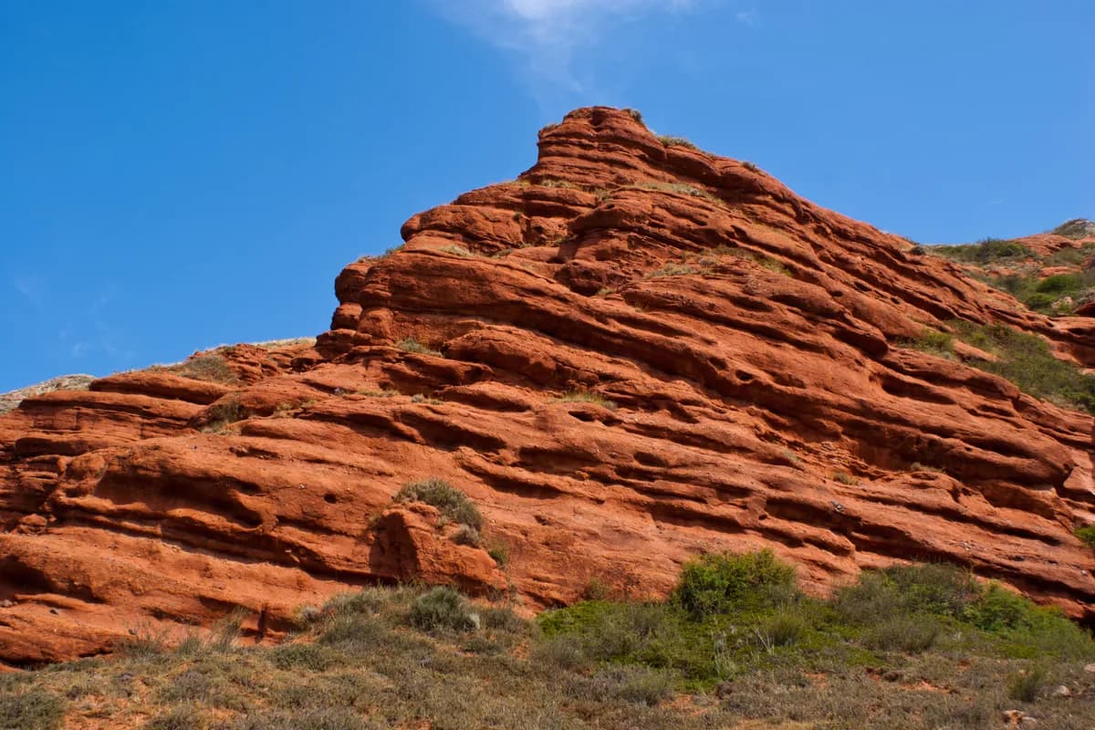 Jeti-Oguz rocks, Kyrgyzstan. Photograph by Vilya Shoni.
